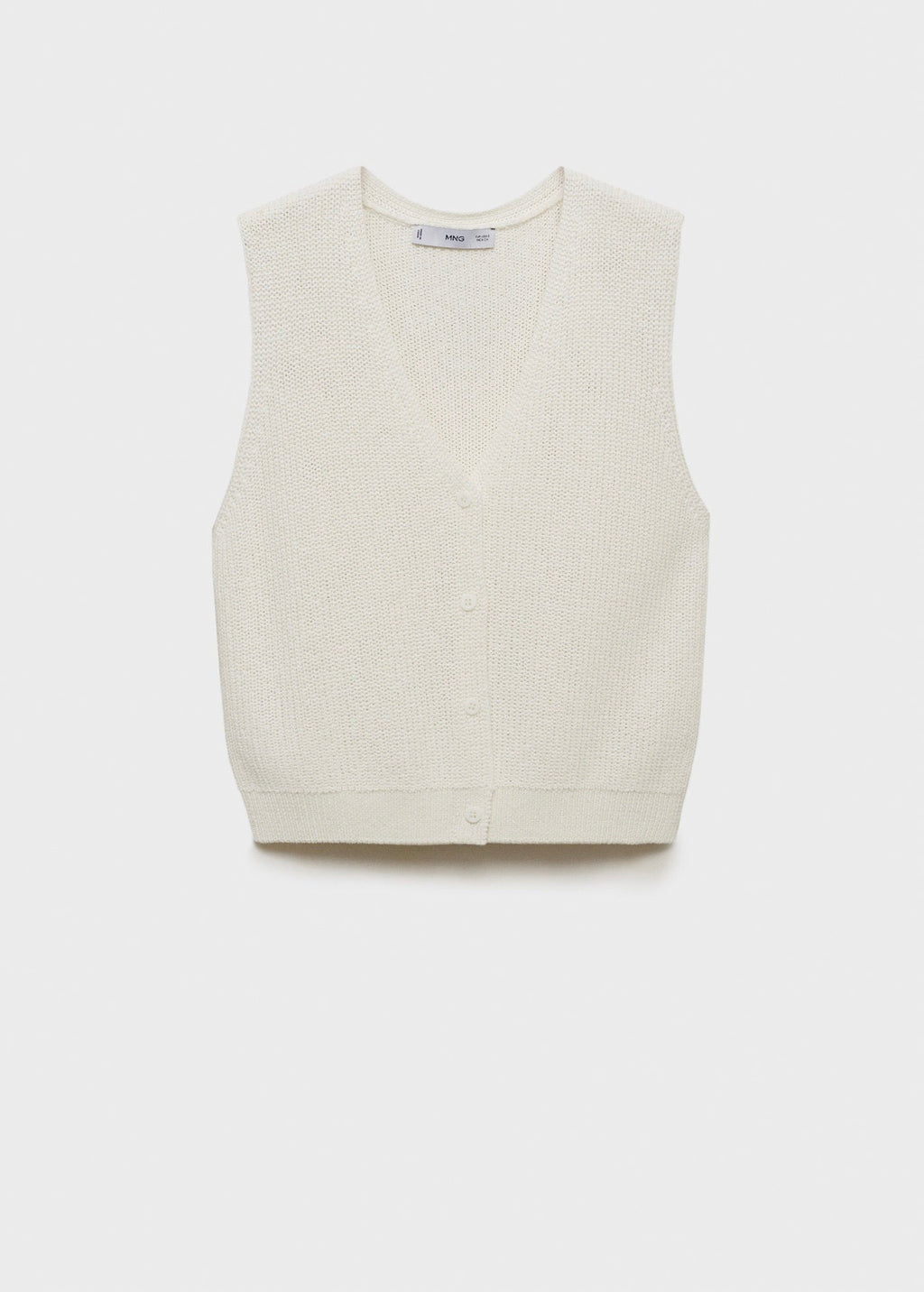Gilet Maille Ajourée