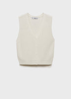Gilet Maille Ajourée