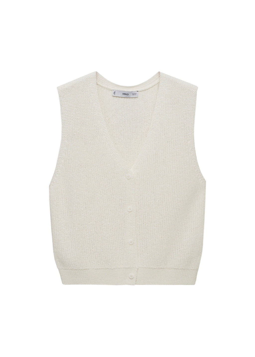 Gilet Maille Ajourée