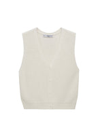 Gilet Maille Ajourée