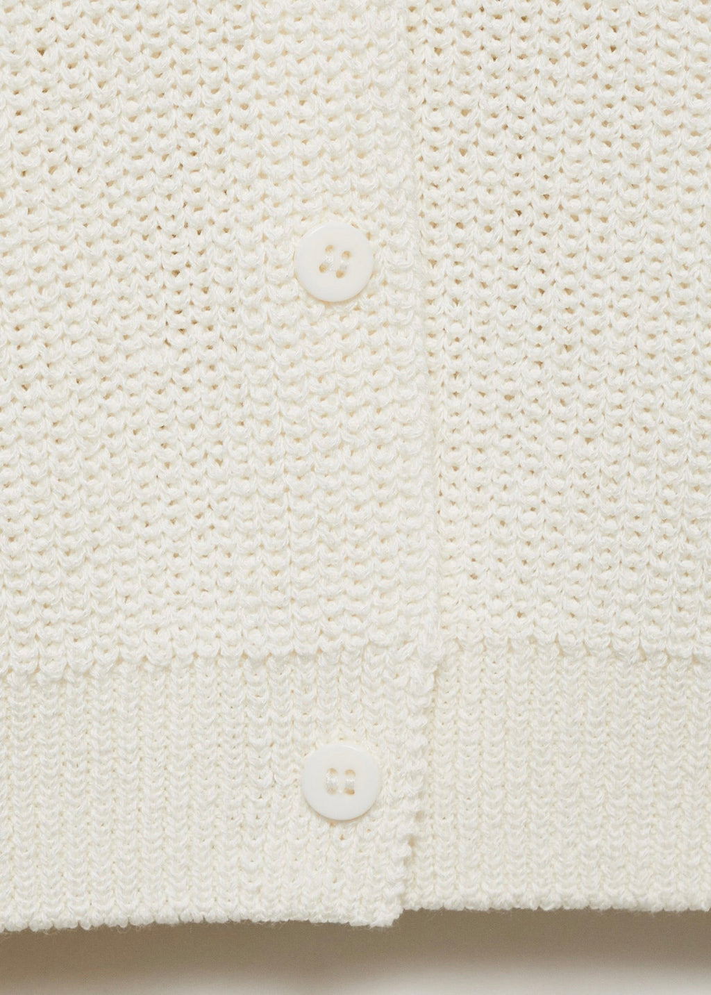 Gilet Maille Ajourée