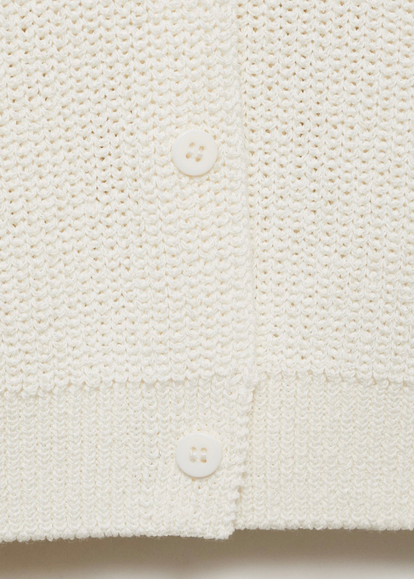 Gilet Maille Ajourée