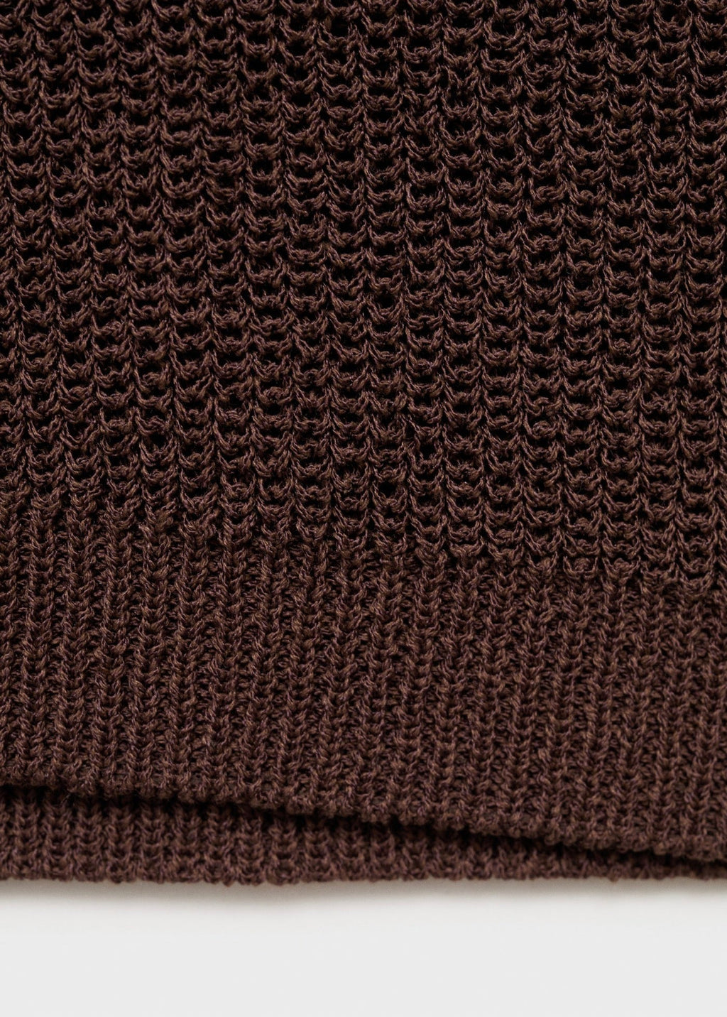 Gilet Maille Ajourée
