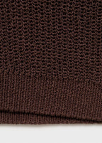 Gilet Maille Ajourée