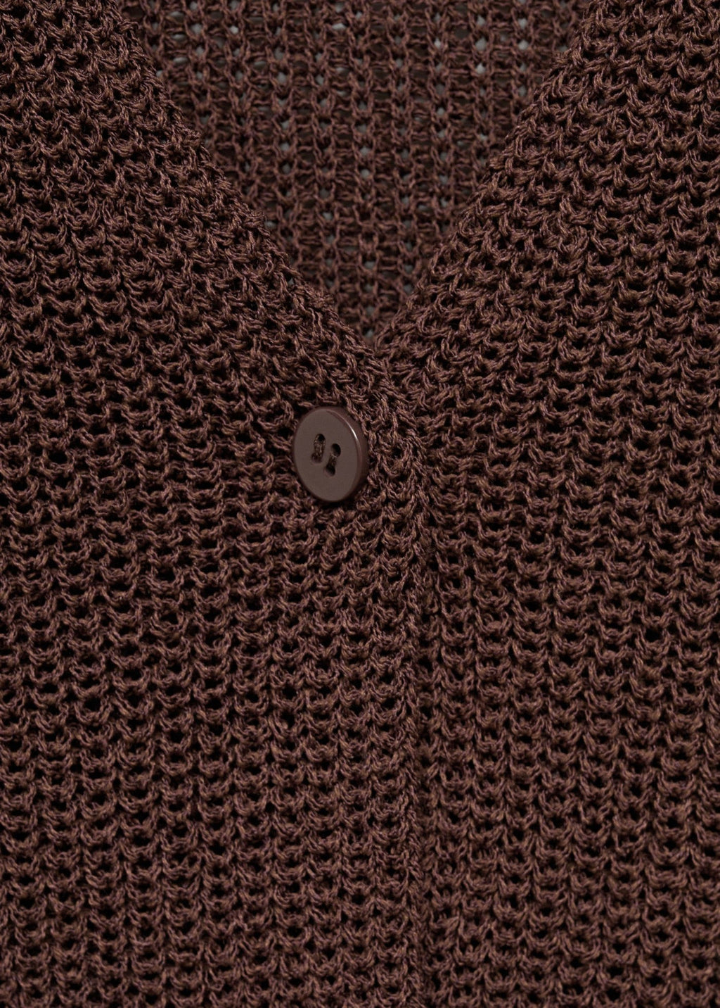 Gilet Maille Ajourée