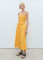 Top Bustier Froncé