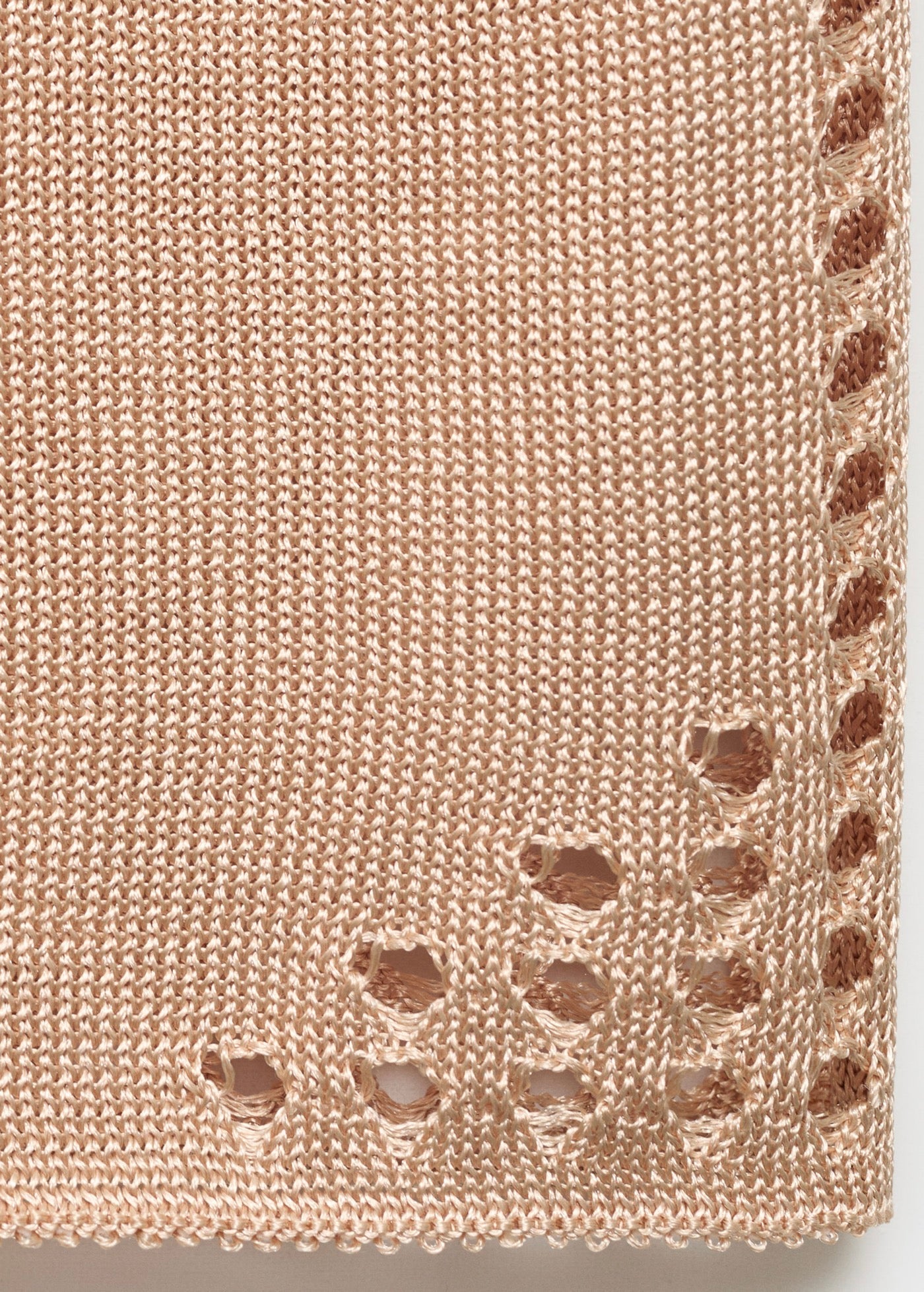 Jupe Crayon En Lurex Avec Détails Ajourés