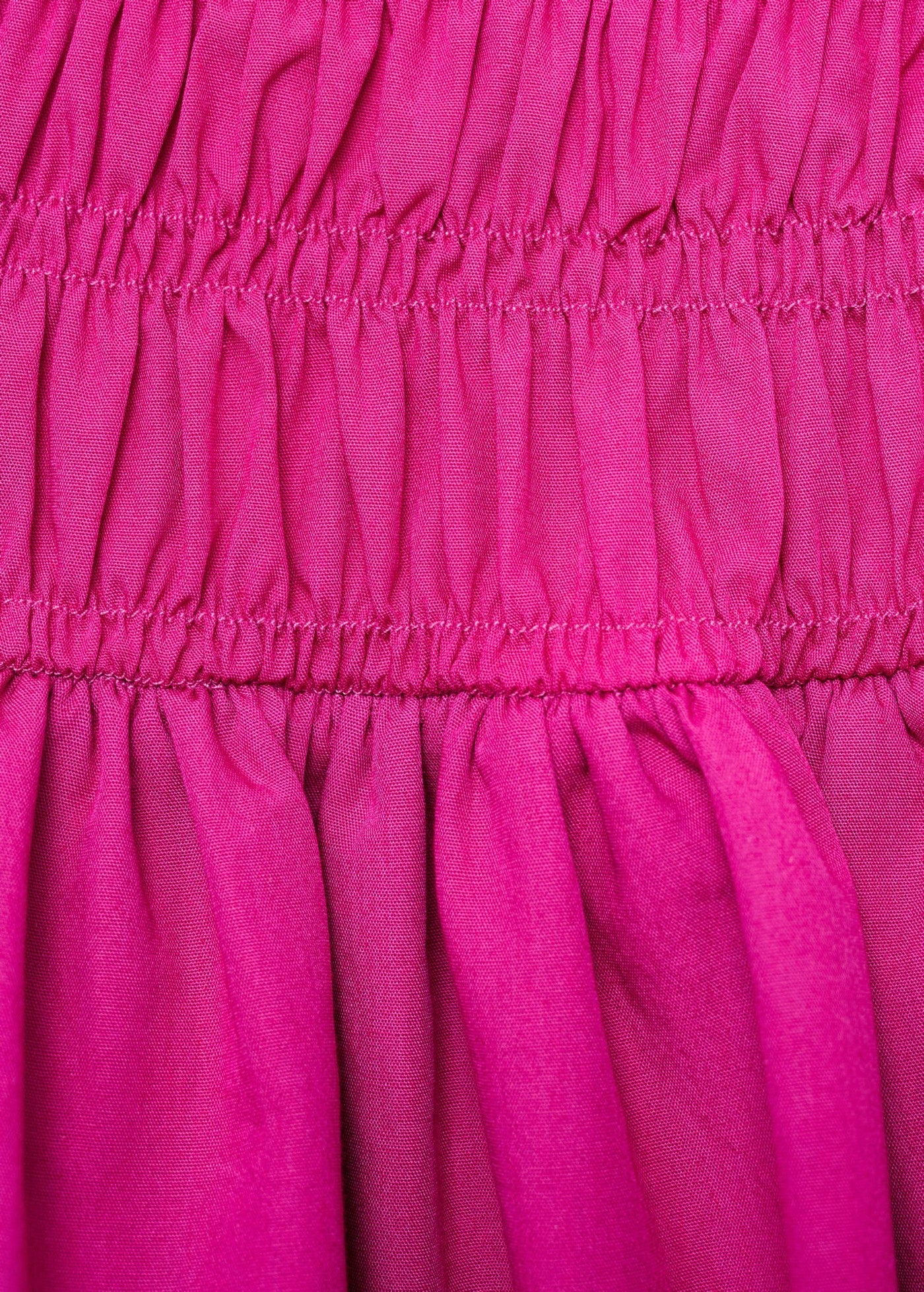 Robe Courte Froncée Ballon