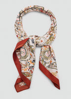 Foulard Satiné Paisley