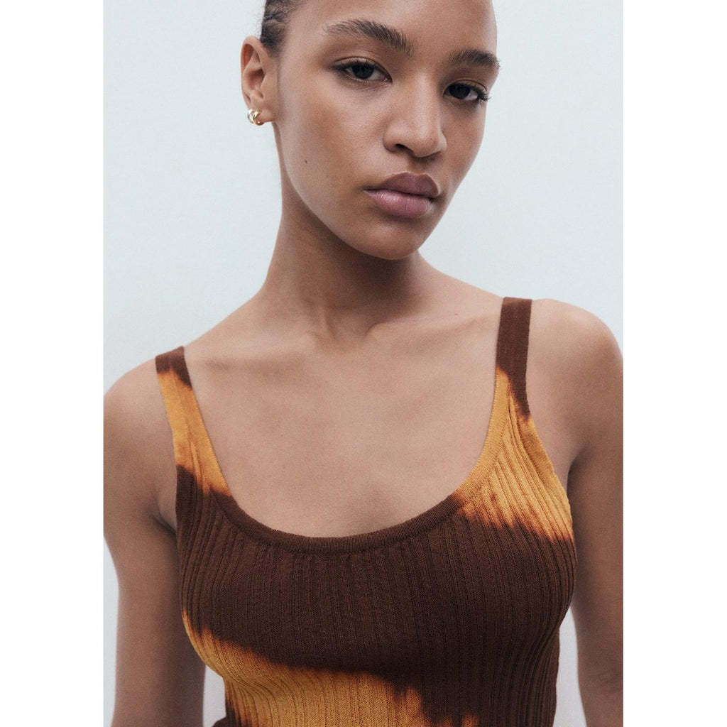 Top Maille Tie And Dye