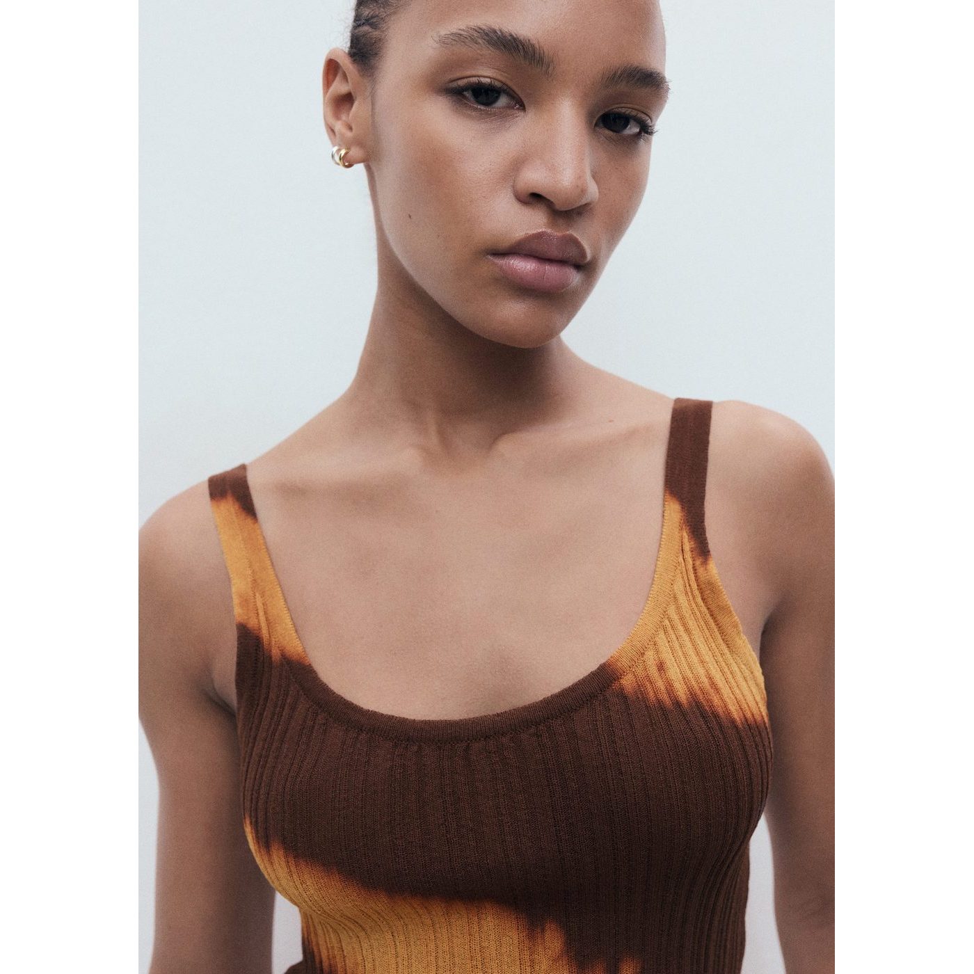Top Maille Tie And Dye