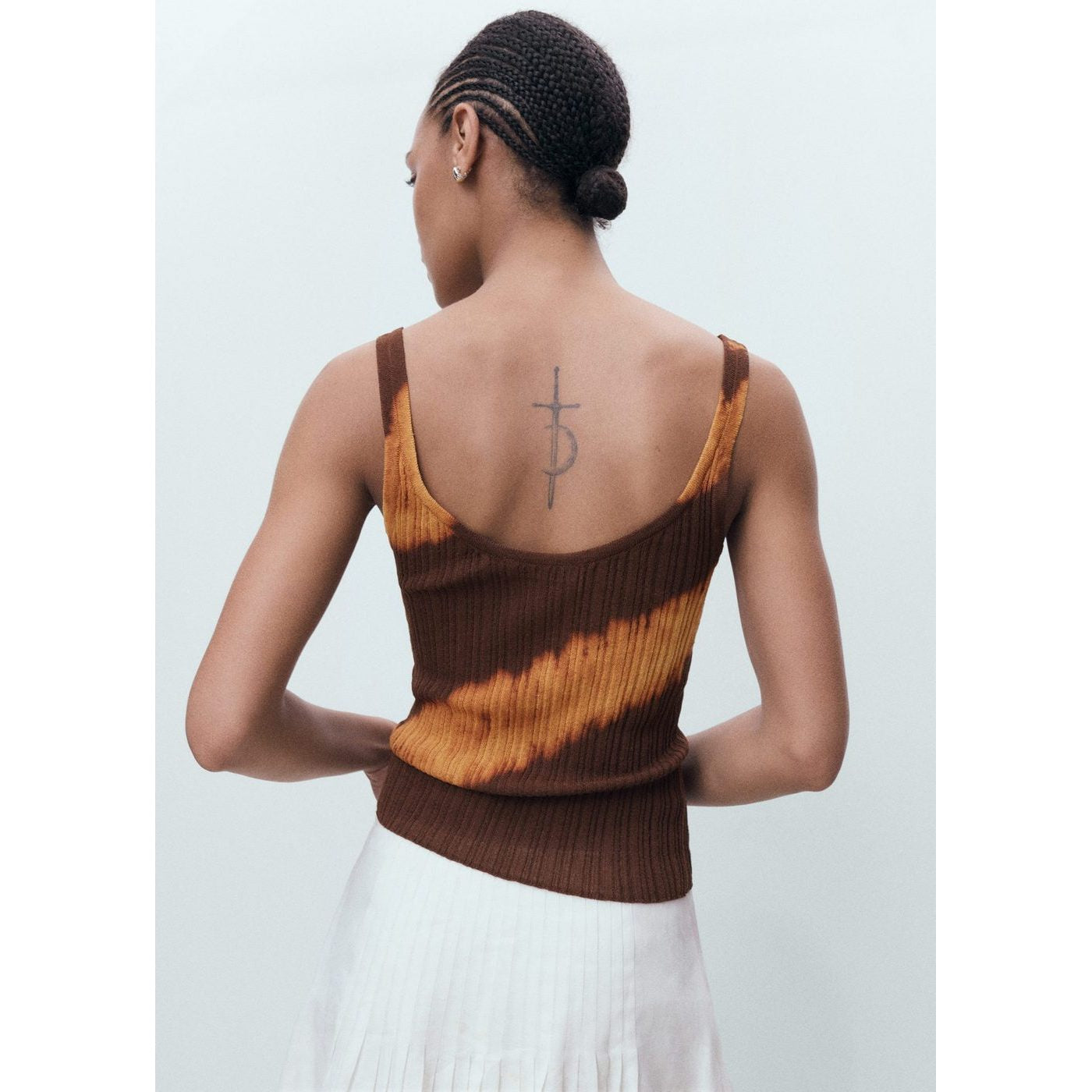 Top Maille Tie And Dye