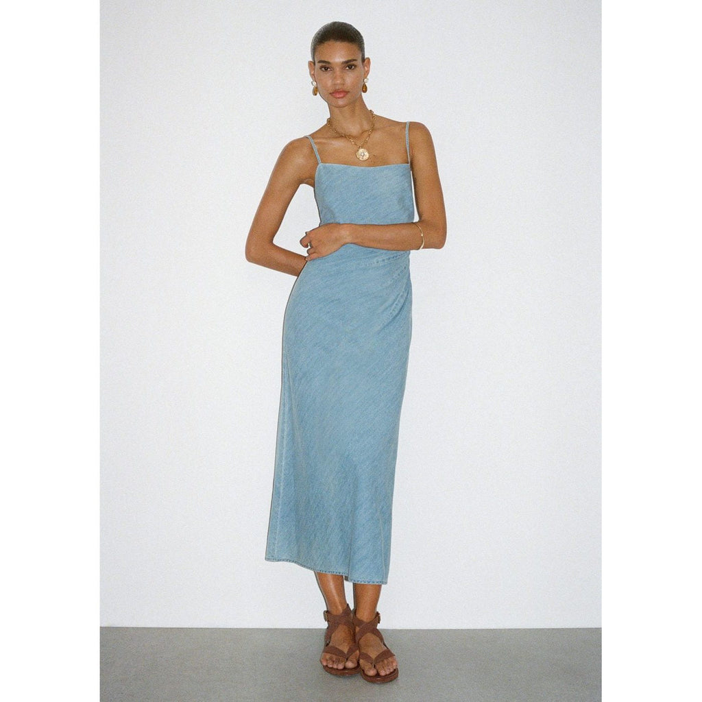 Robe Jean Drapée