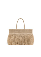 Sac Cabas Fibre Naturelle À Franges