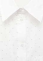 Chemise Crop Strass