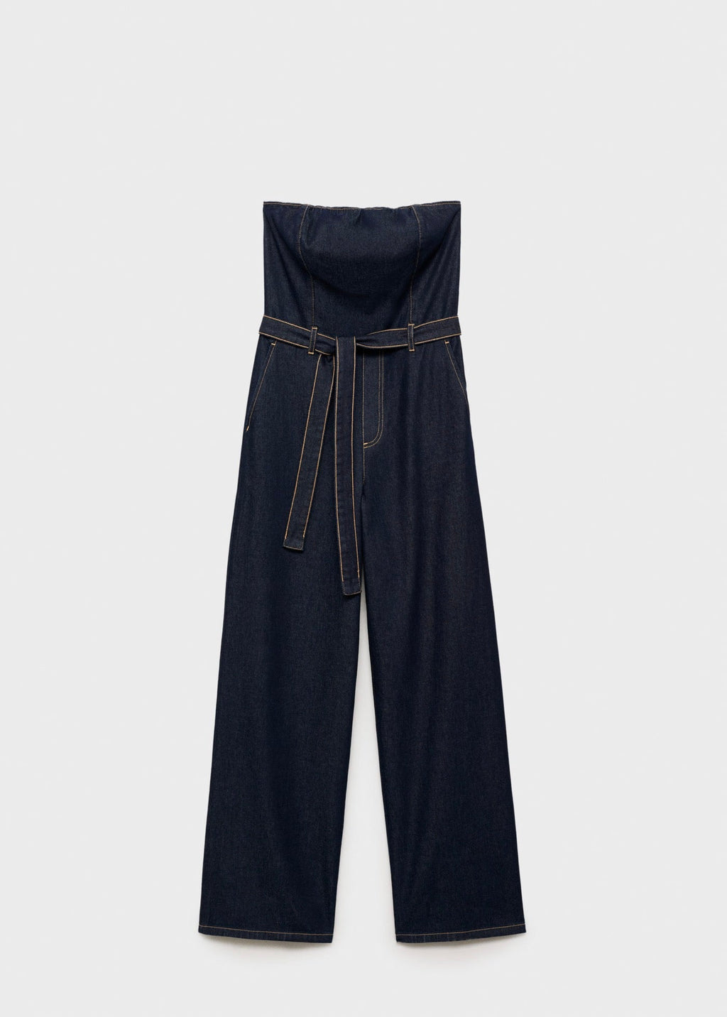 Combinaison Denim Bustier