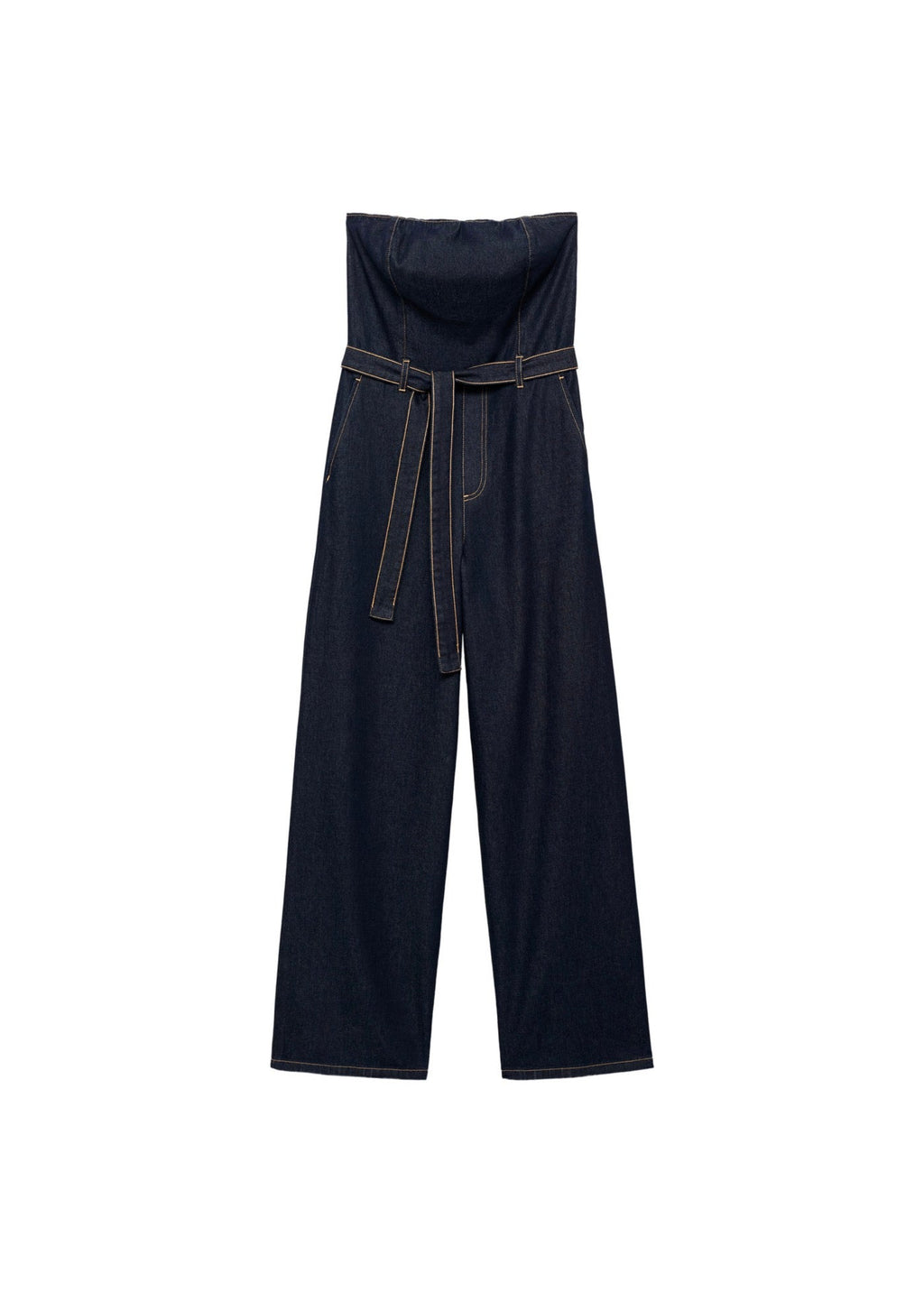 Combinaison Denim Bustier