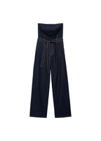 Combinaison Denim Bustier