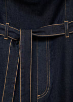 Combinaison Denim Bustier