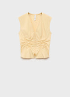 Blouse Coton Froncée