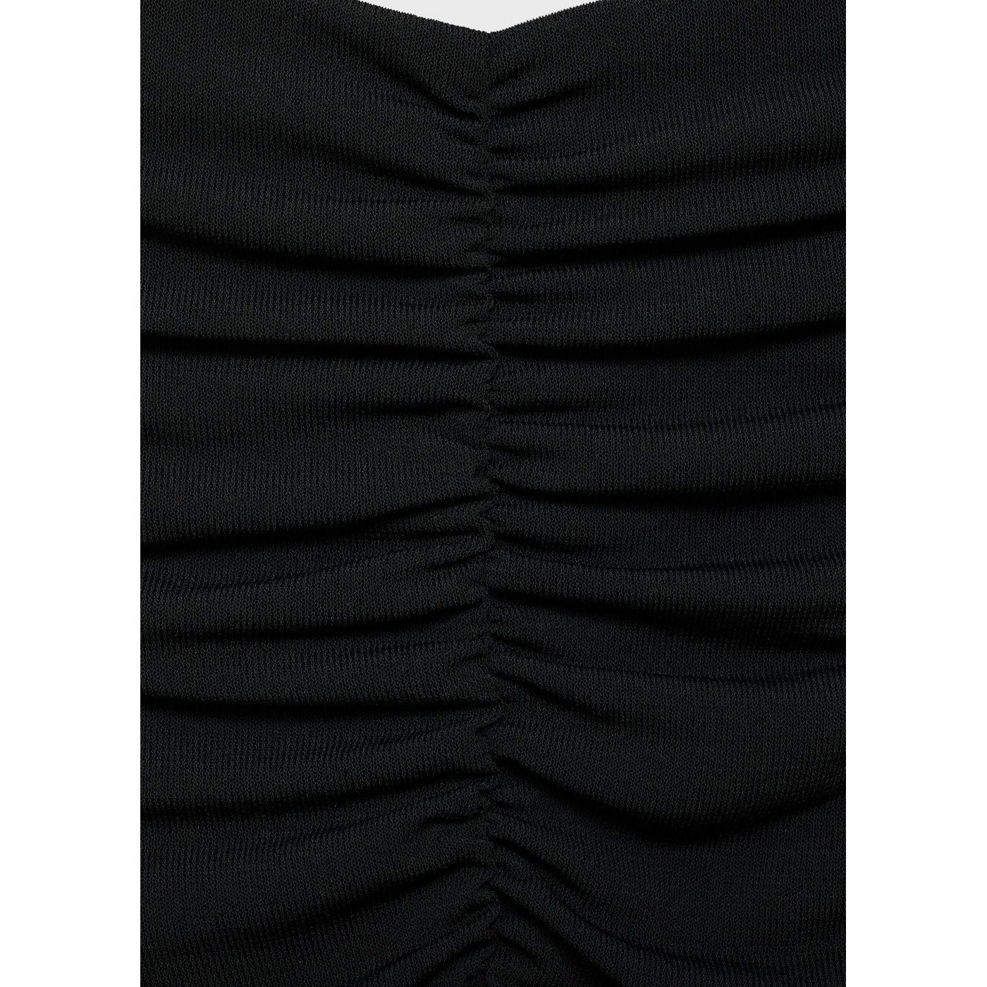 Robe Midi Froncée