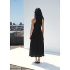 Robe Midi Froncée