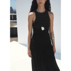 Robe Midi Froncée