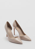 Chaussures Vernies Talon Asymétrique