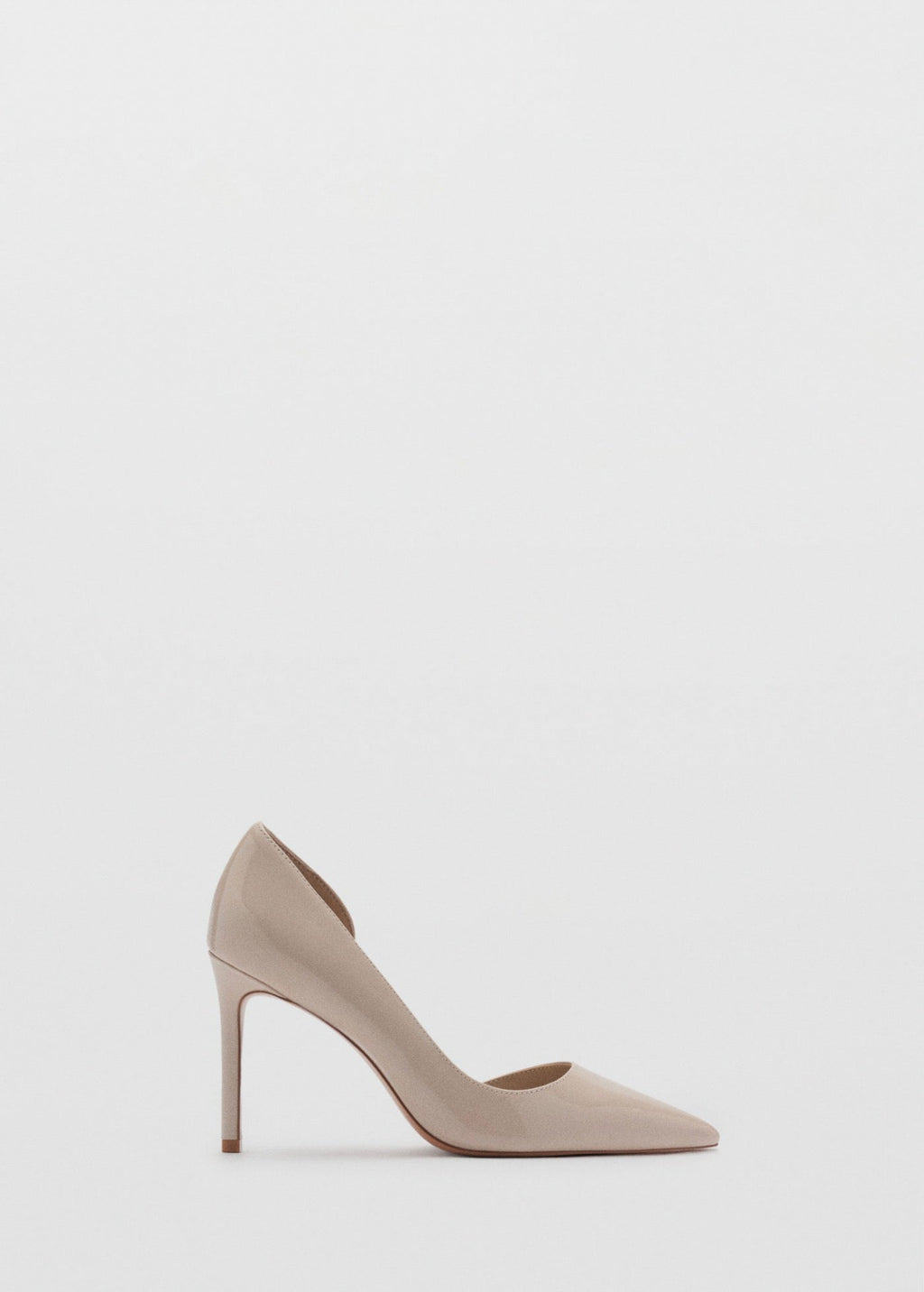 Chaussures Vernies Talon Asymétrique