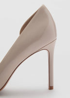 Chaussures Vernies Talon Asymétrique