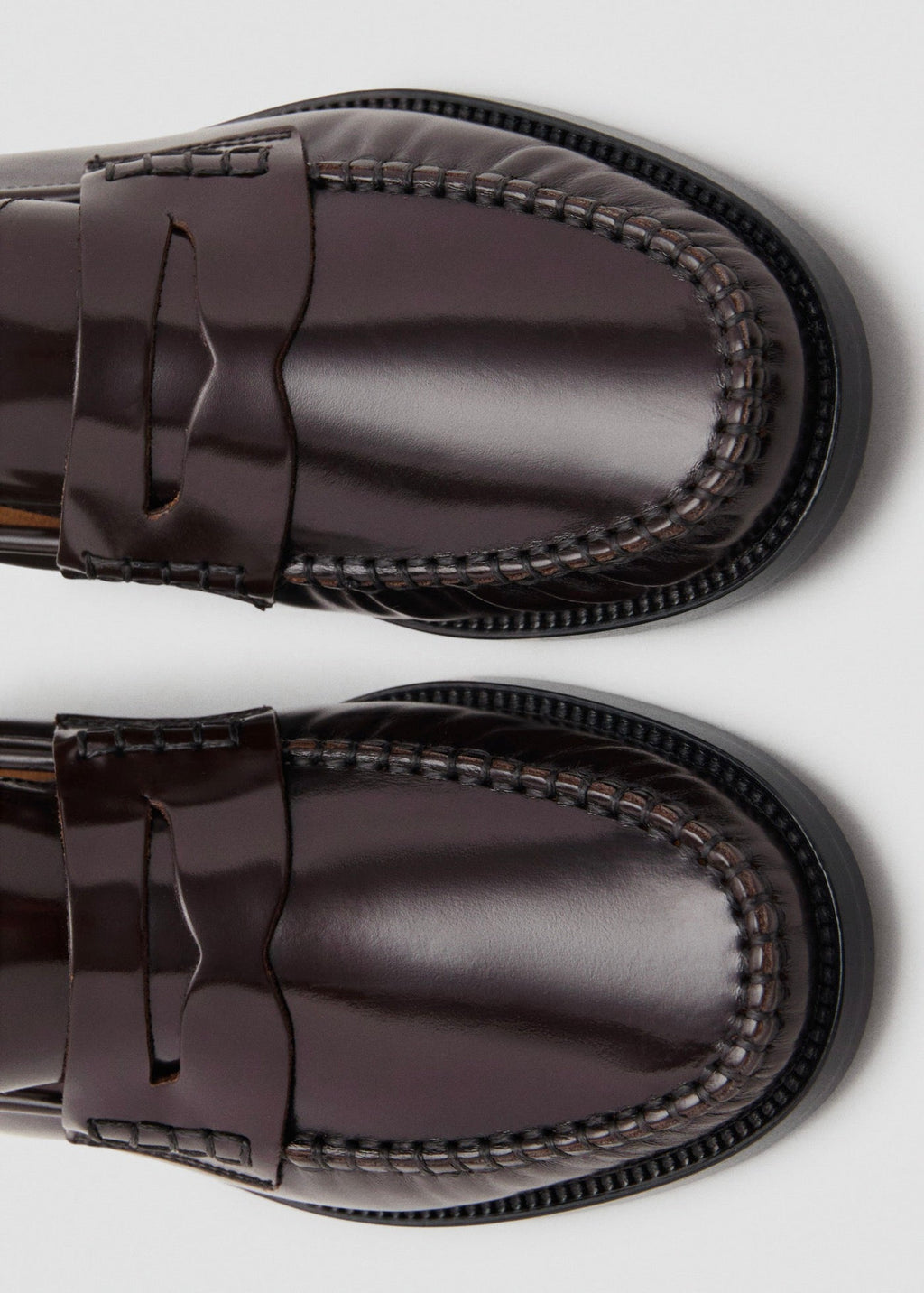 Mocassins Cuir Froncé