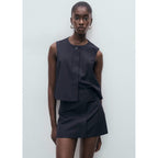 Jupe Courte Rayures Tennis