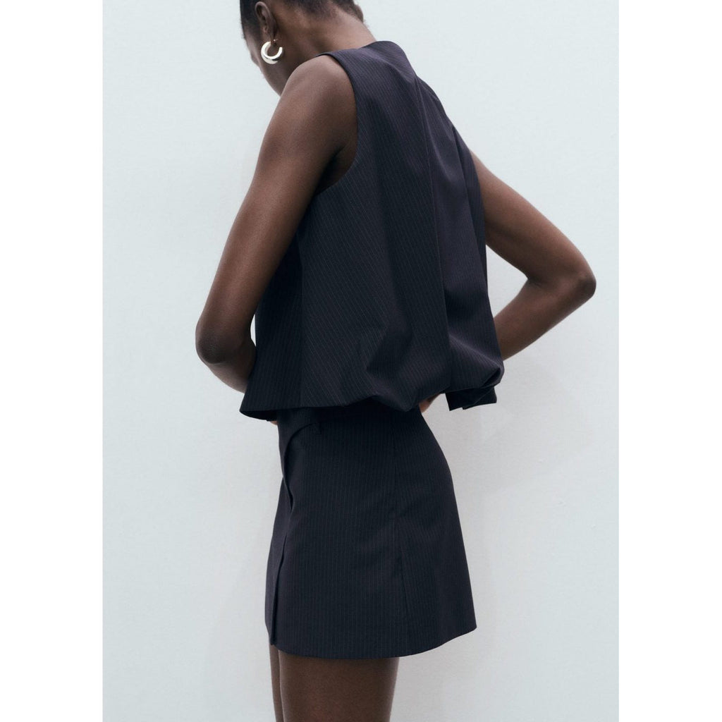 Jupe Courte Rayures Tennis