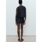 Jupe Courte Rayures Tennis