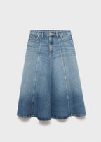 Jupe Midi En Jean