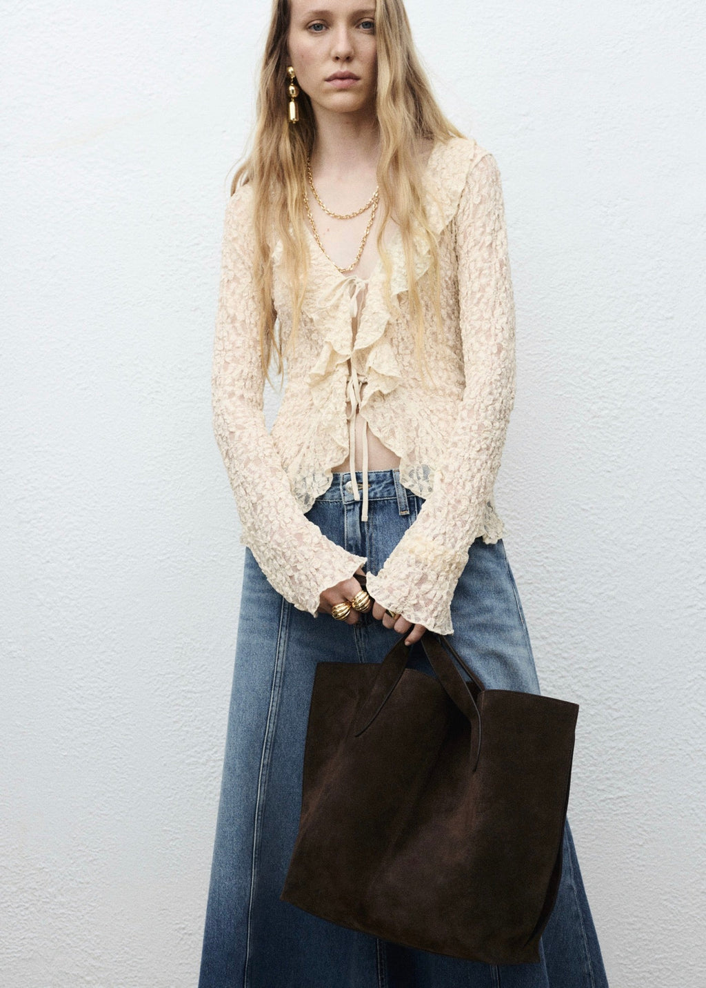 Jupe Midi En Jean