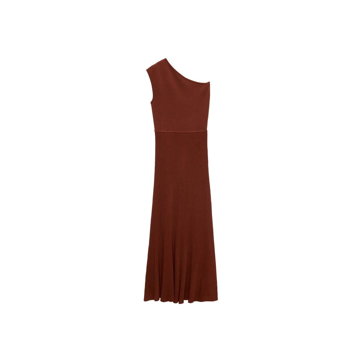 Robe Maille Combiné Asymétrique