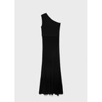 Robe Maille Combiné Asymétrique