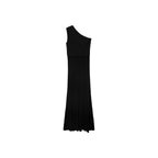 Robe Maille Combiné Asymétrique