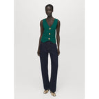Gilet Maille Boutons Bijoux