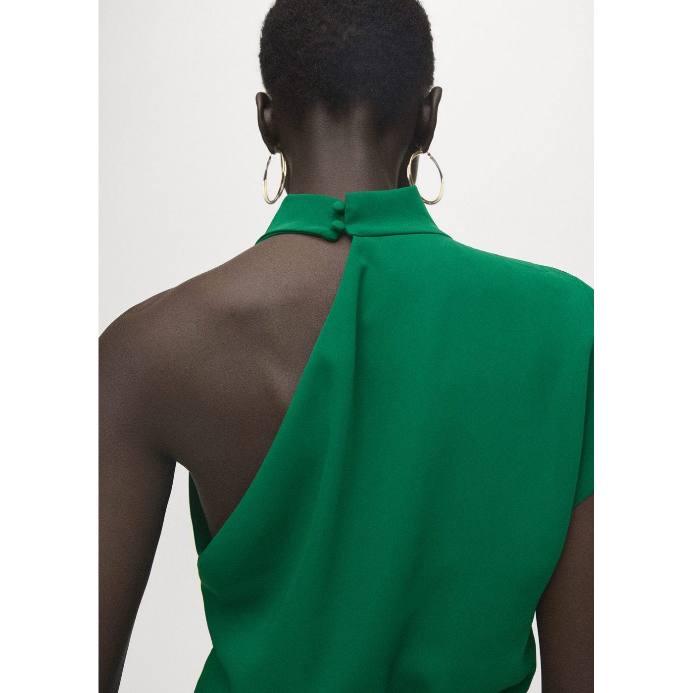 Combinaison Longue Asymétrique Ceinture