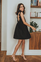 Robe Liam Noir Naturel