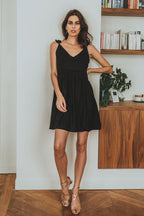 Robe Liam Noir Naturel