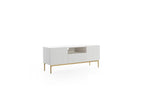 Kasha - Meuble Tv Avec Niche - Pieds Or