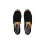 Espadrilles Saint Laurent Logo - Black - Femme