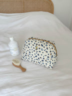 trousse de toilette bébé léopard milinane