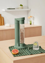 Soda Maker Studio - Machine À Eau Gazeuse + Bouteille 1L - Vert Sauge