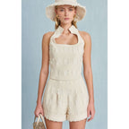 Short Olga - Off White Multi