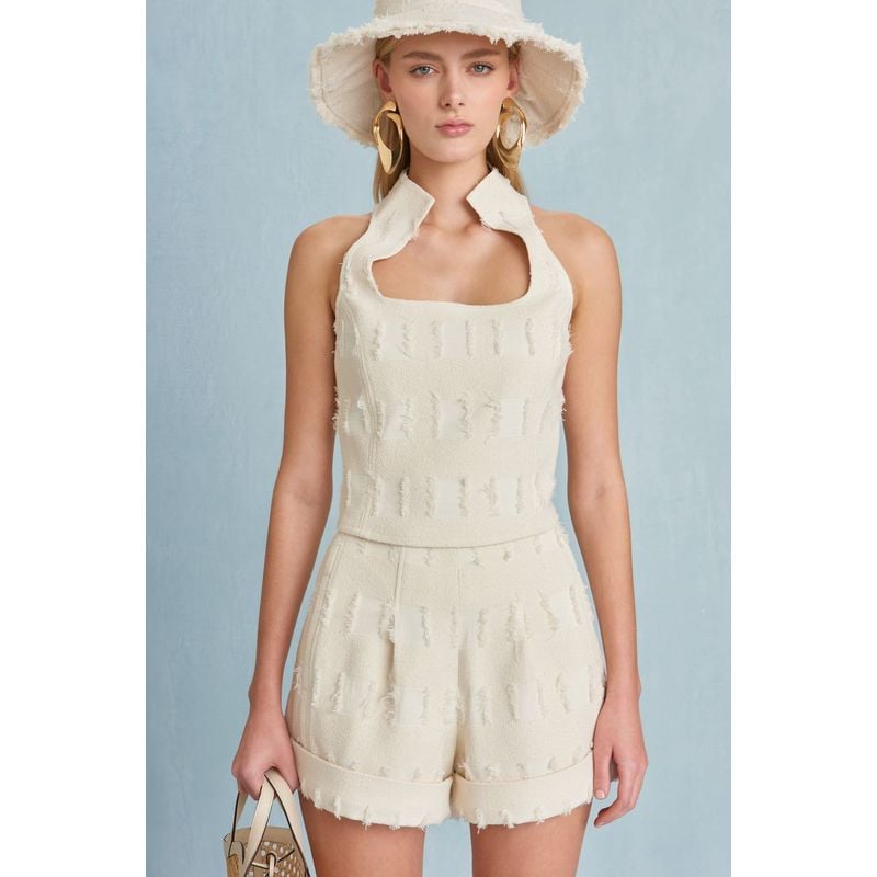 Short Olga - Off White Multi