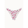 Bas De Bikini Picota Ring - Rouge Et Blanc